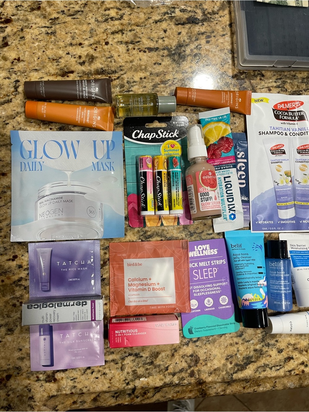 SKIN , HAIR , WELLNESS SAMPLE CARE